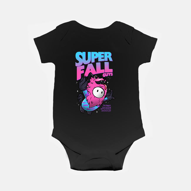 Super Fall Creatures-baby basic onesie-Diegobadutees