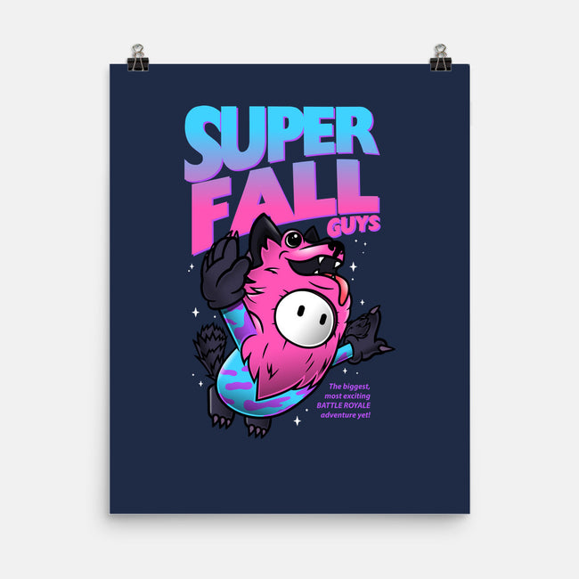 Super Fall Creatures-none matte poster-Diegobadutees