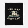 My Happy Place-none fleece blanket-koalastudio