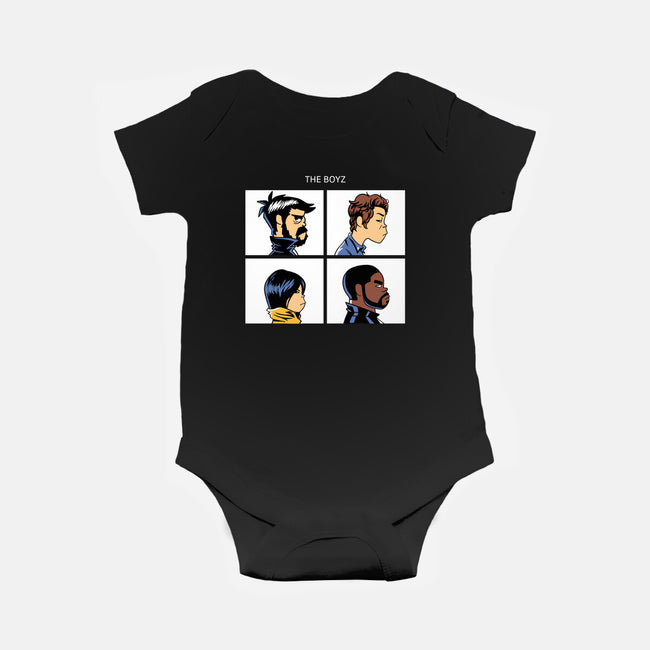 The Boyz-baby basic onesie-estudiofitas