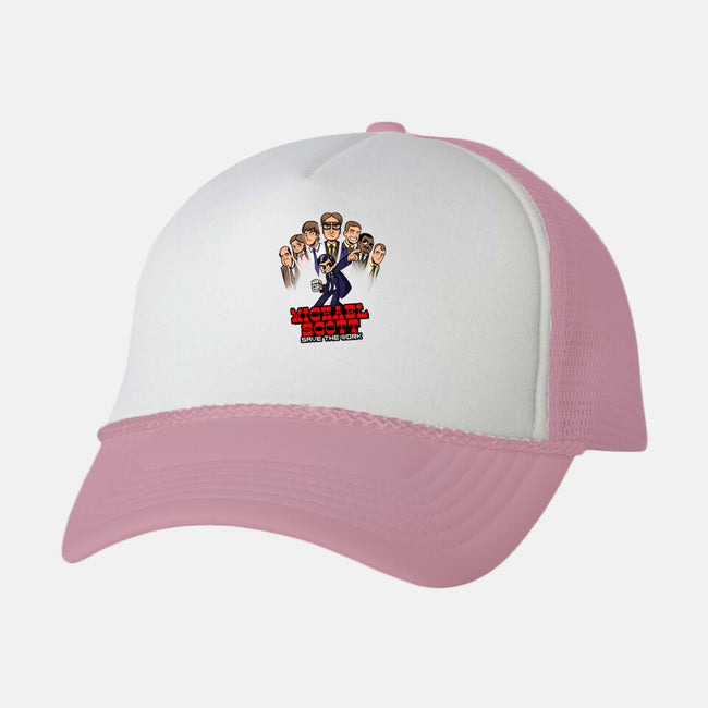 Save The Work-unisex trucker hat-MarianoSan