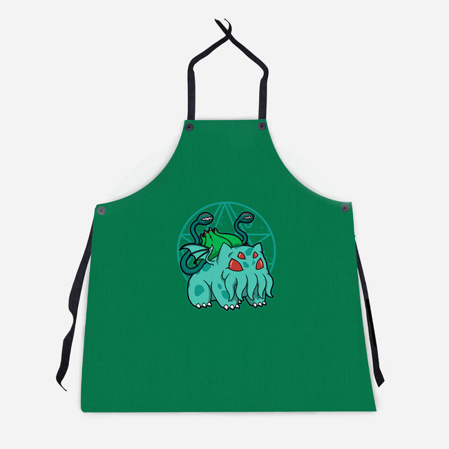 Bulbathulhu-unisex kitchen apron-pigboom