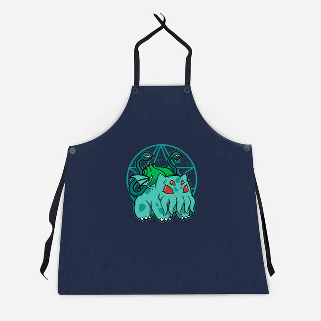 Bulbathulhu-unisex kitchen apron-pigboom