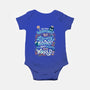 Books are the Best Weapons-baby basic onesie-risarodil