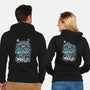 Books are the Best Weapons-unisex zip-up sweatshirt-risarodil