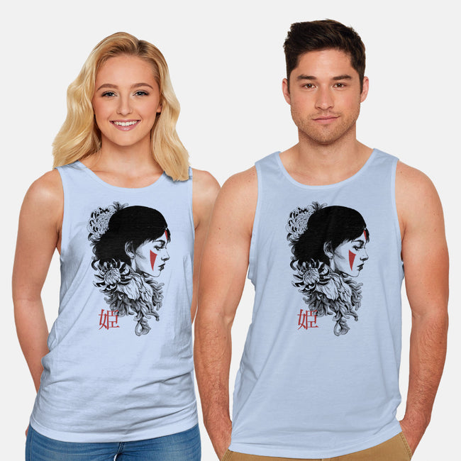 Princess-unisex basic tank-Hafaell