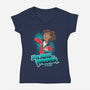 New Salute-womens v-neck tee-teesgeex