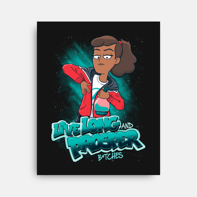 New Salute-none stretched canvas-teesgeex