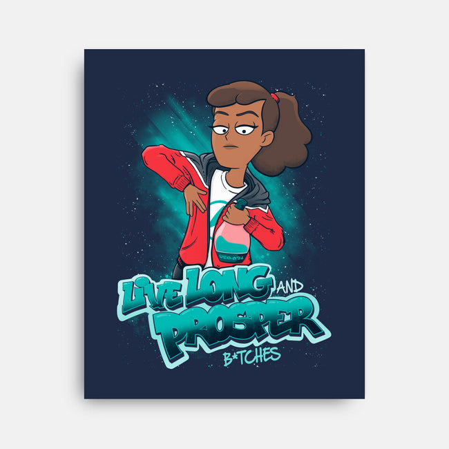 New Salute-none stretched canvas-teesgeex