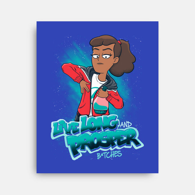 New Salute-none stretched canvas-teesgeex