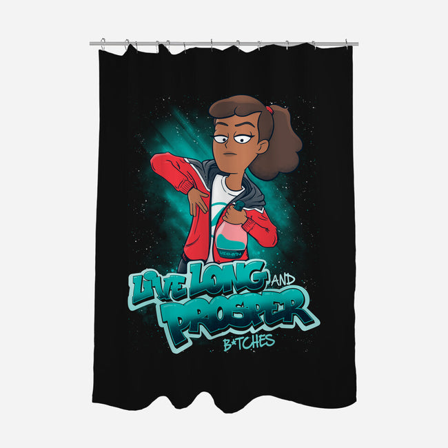 New Salute-none polyester shower curtain-teesgeex