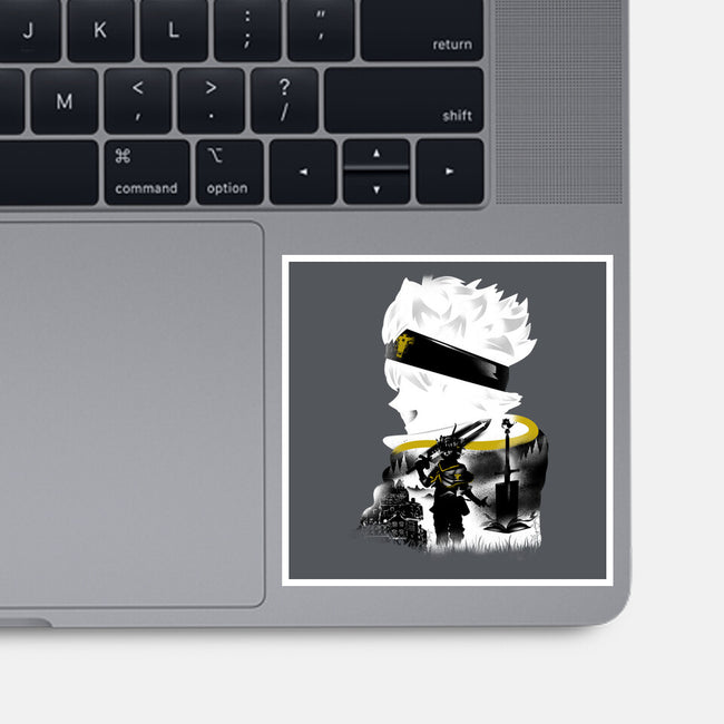 Anti-Magic-none glossy sticker-RamenBoy