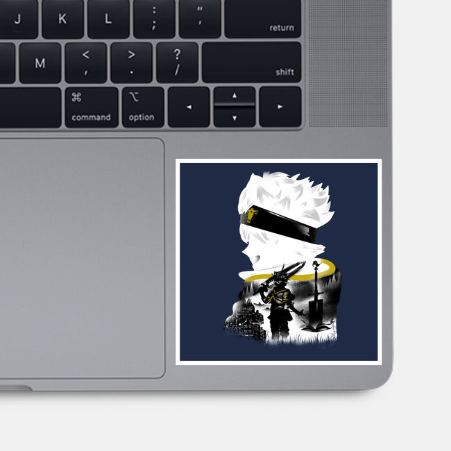 Anti-Magic-none glossy sticker-RamenBoy