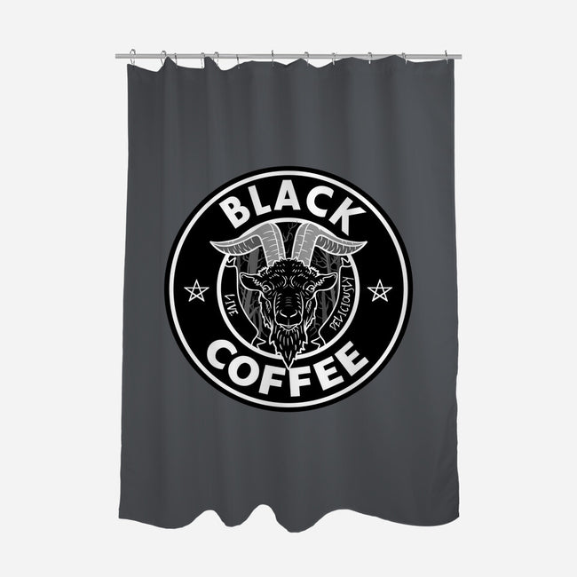 Live Deliciously-none polyester shower curtain-MarianoSan
