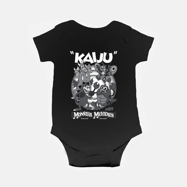 Monster Melodies-baby basic onesie-Nemons