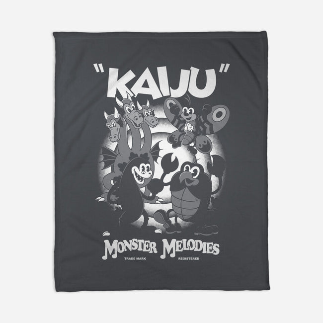 Monster Melodies-none fleece blanket-Nemons