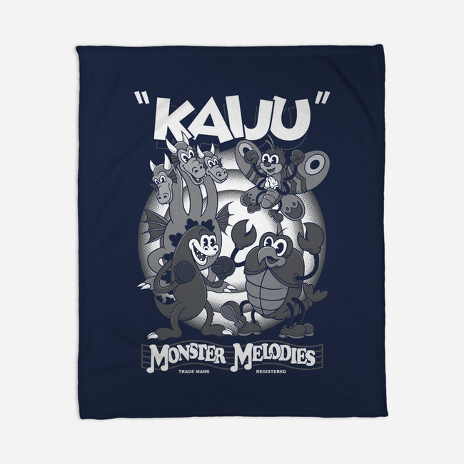 Monster Melodies-none fleece blanket-Nemons