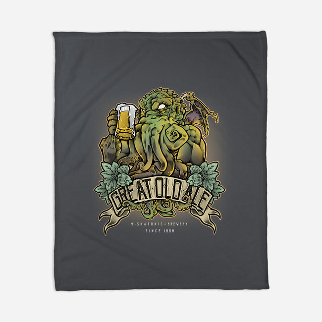 Miskatonic Brewery-none fleece blanket-Fearcheck