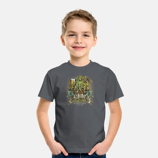 Miskatonic Brewery-youth basic tee-Fearcheck