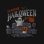 Indoor Halloween-none stretched canvas-eduely