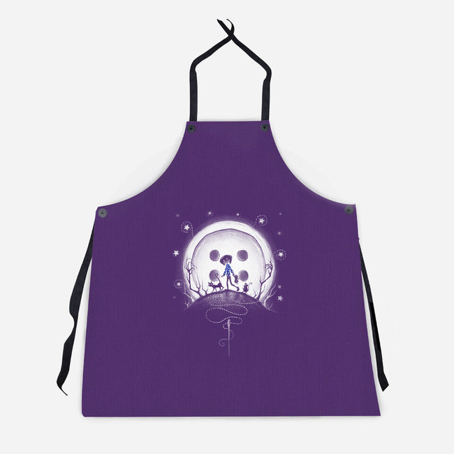 Behind The Door-unisex kitchen apron-ManuelDA