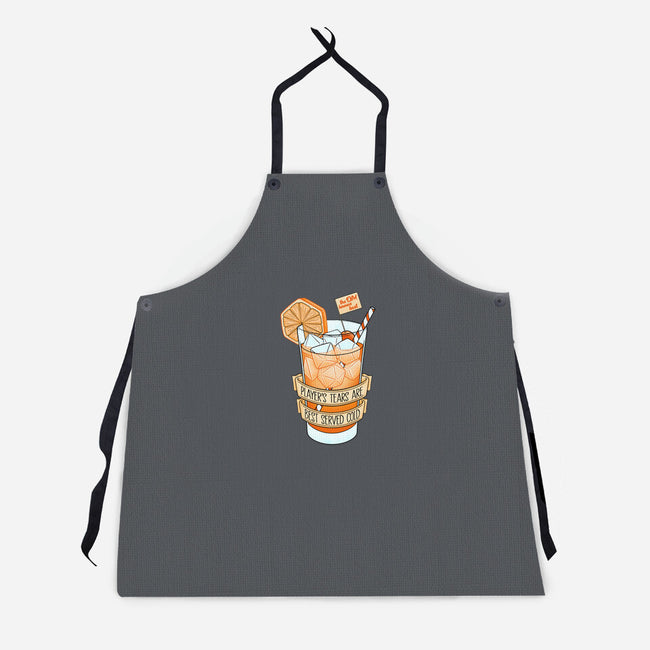 Player's Tears-unisex kitchen apron-glassstaff