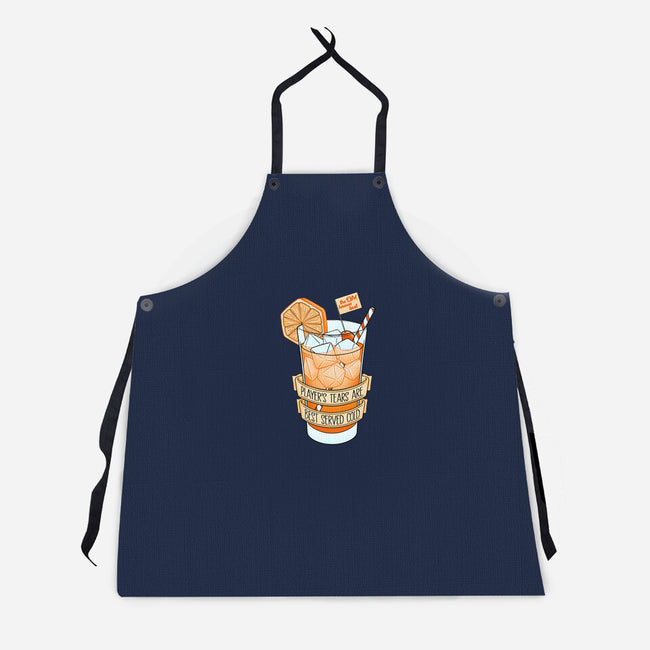 Player's Tears-unisex kitchen apron-glassstaff