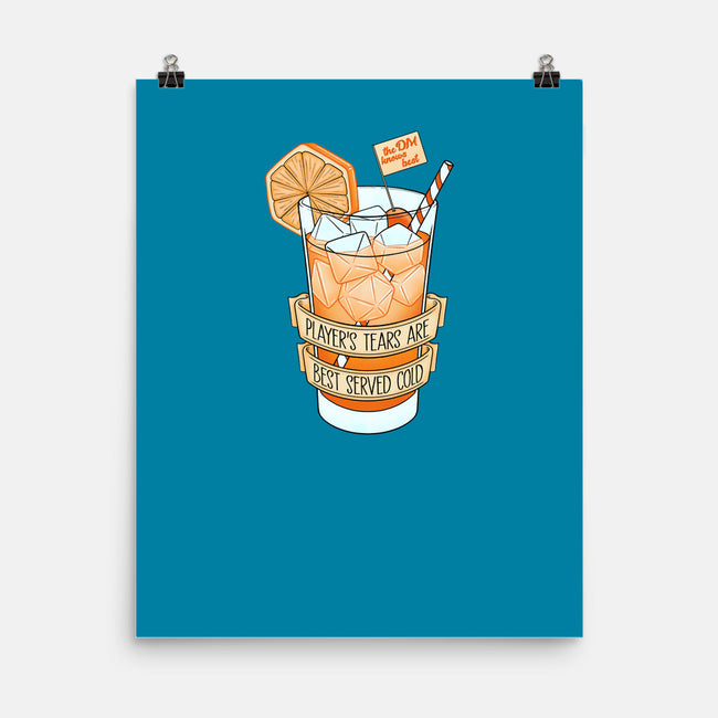 Player's Tears-none matte poster-glassstaff