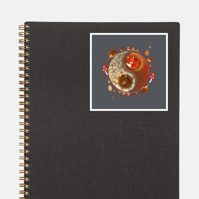 Autumnal-none glossy sticker-Vallina84