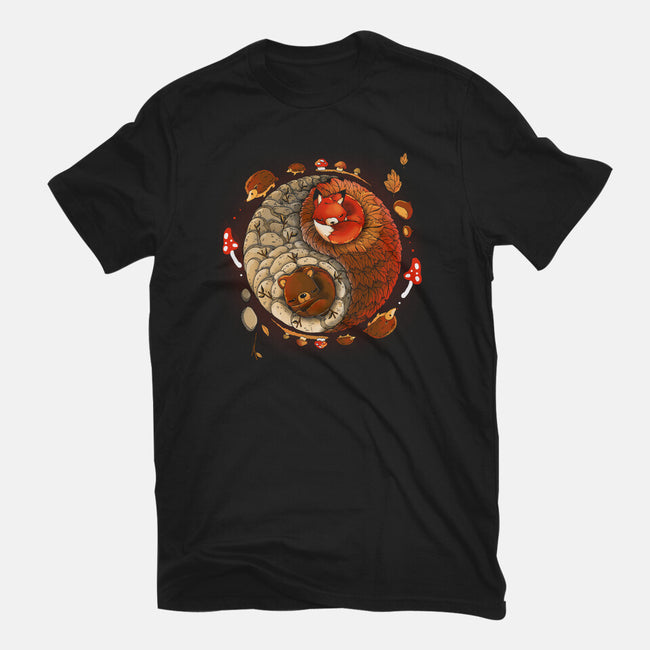 Autumnal-unisex basic tee-Vallina84