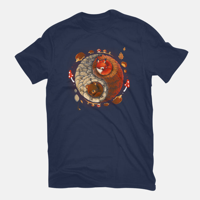 Autumnal-unisex basic tee-Vallina84