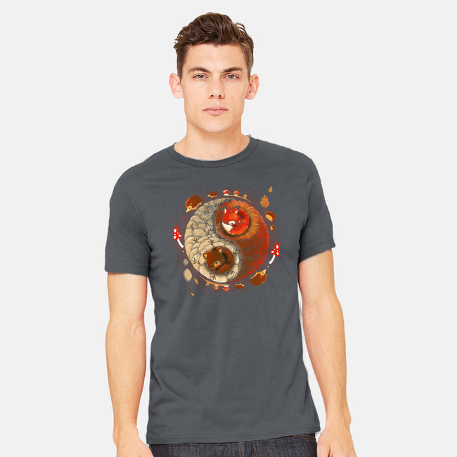 Autumnal-mens heavyweight tee-Vallina84