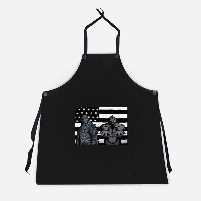 Monsteria-unisex kitchen apron-pigboom