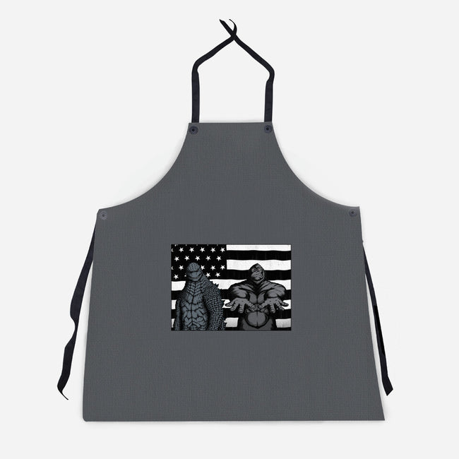 Monsteria-unisex kitchen apron-pigboom