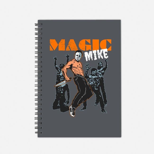 Magic Mike-none dot grid notebook-gaci