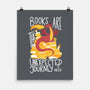 Book Dragon-none matte poster-TaylorRoss1
