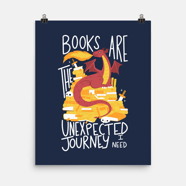 Book Dragon-none matte poster-TaylorRoss1