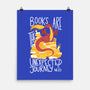 Book Dragon-none matte poster-TaylorRoss1
