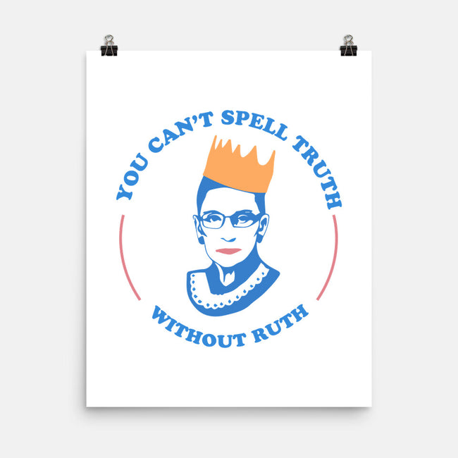 Truthful Ruth-none matte poster-TeeFury