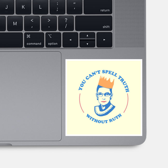 Truthful Ruth-none glossy sticker-TeeFury