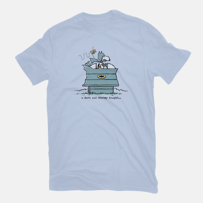 A Dark And Stormy Knight-youth basic tee-kg07