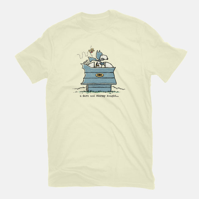 A Dark And Stormy Knight-mens basic tee-kg07