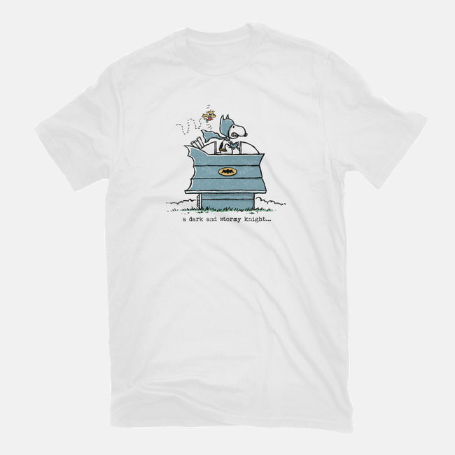 A Dark And Stormy Knight-youth basic tee-kg07