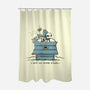 A Dark And Stormy Knight-none polyester shower curtain-kg07