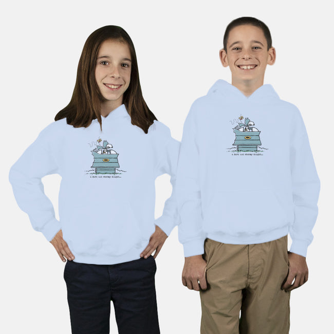 A Dark And Stormy Knight-youth pullover sweatshirt-kg07
