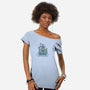 A Dark And Stormy Knight-womens off shoulder tee-kg07