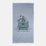 A Dark And Stormy Knight-none beach towel-kg07