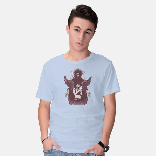 Death and Sandman-mens basic tee-lucassilva