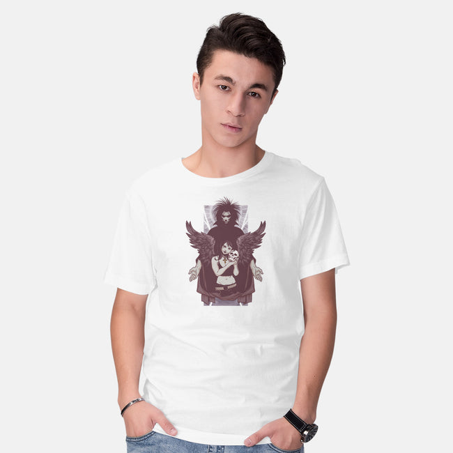 Death and Sandman-mens basic tee-lucassilva