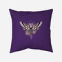 Death Moth-none removable cover w insert throw pillow-xMorfina